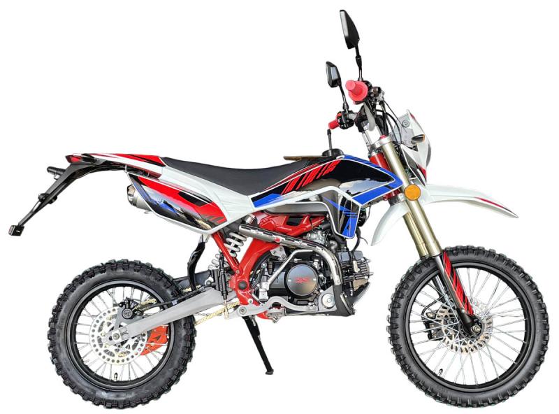 Питбайк X-MOTOS RX 125 17/14 (светотехника, фара, зеркала)
