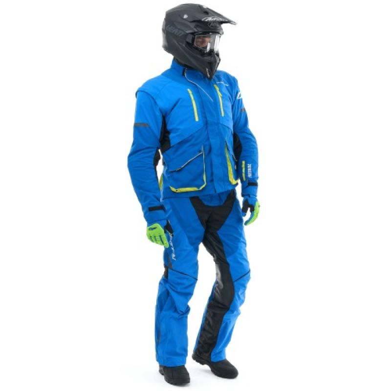 Штаны Эндуро Freeride DF Blue-Yellow